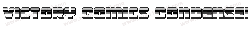 Victory Comics Condensed Ital Conde字体转换